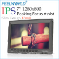 4: 3 Feelworld 1280X800 Slim 7" Wireless Follow Focus Monitor with HDMI Audio Video Input